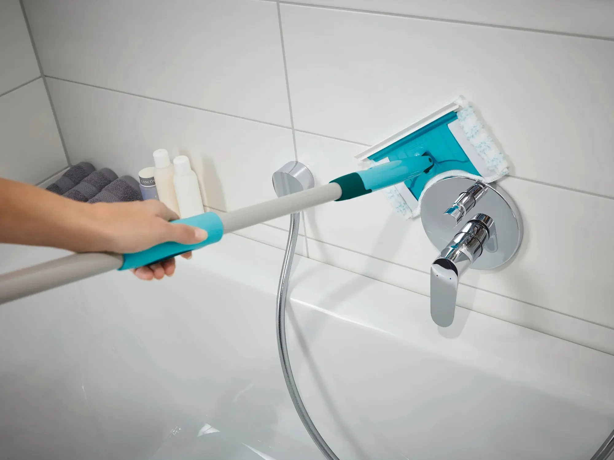 Швабра Leifheit Flexi Pad (Silver/Blue)