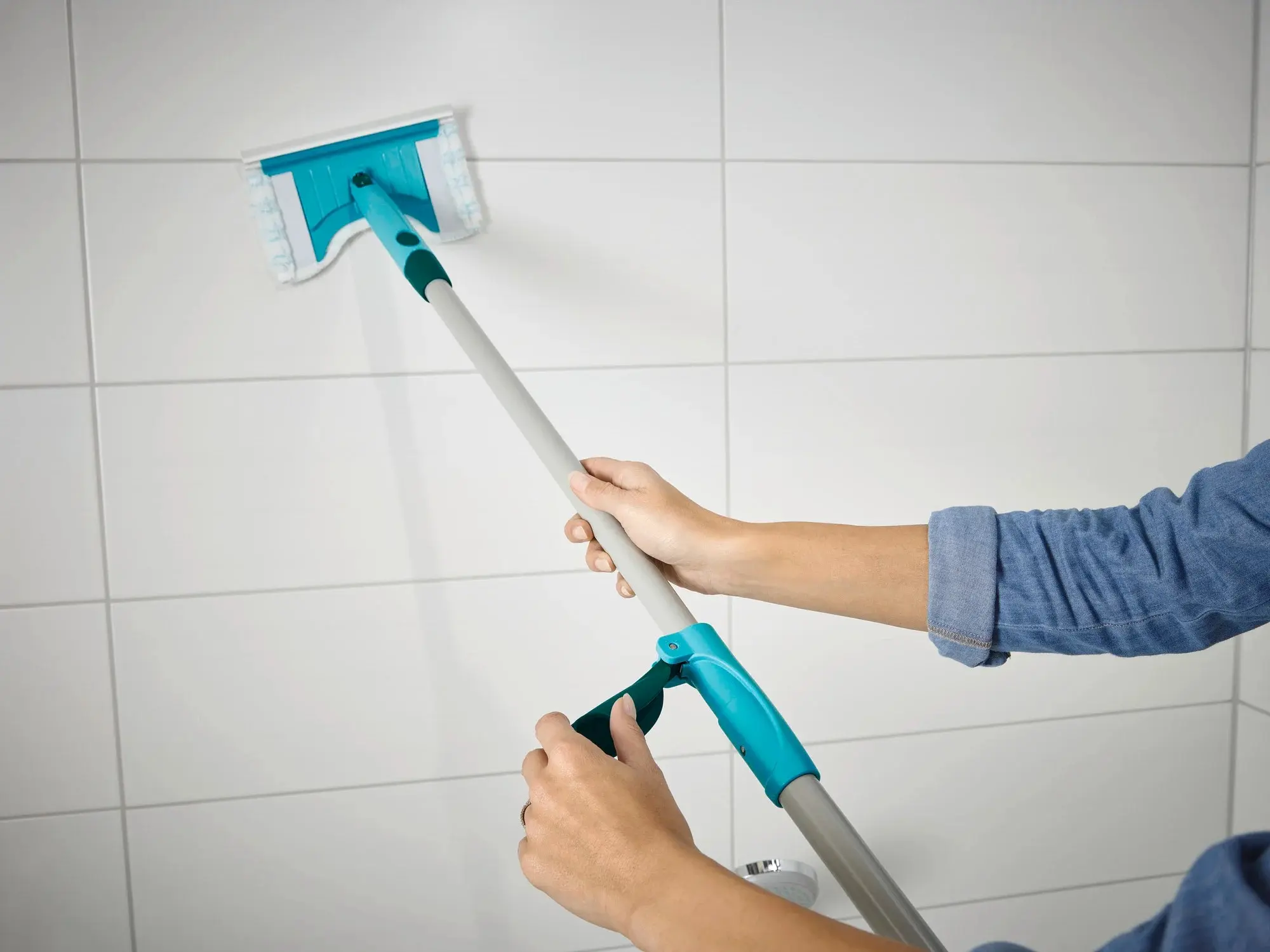 Швабра Leifheit Flexi Pad (Silver/Blue)