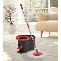 Набор швабра + ведро Proff Starex 2601138 (Black/Red) Thumb