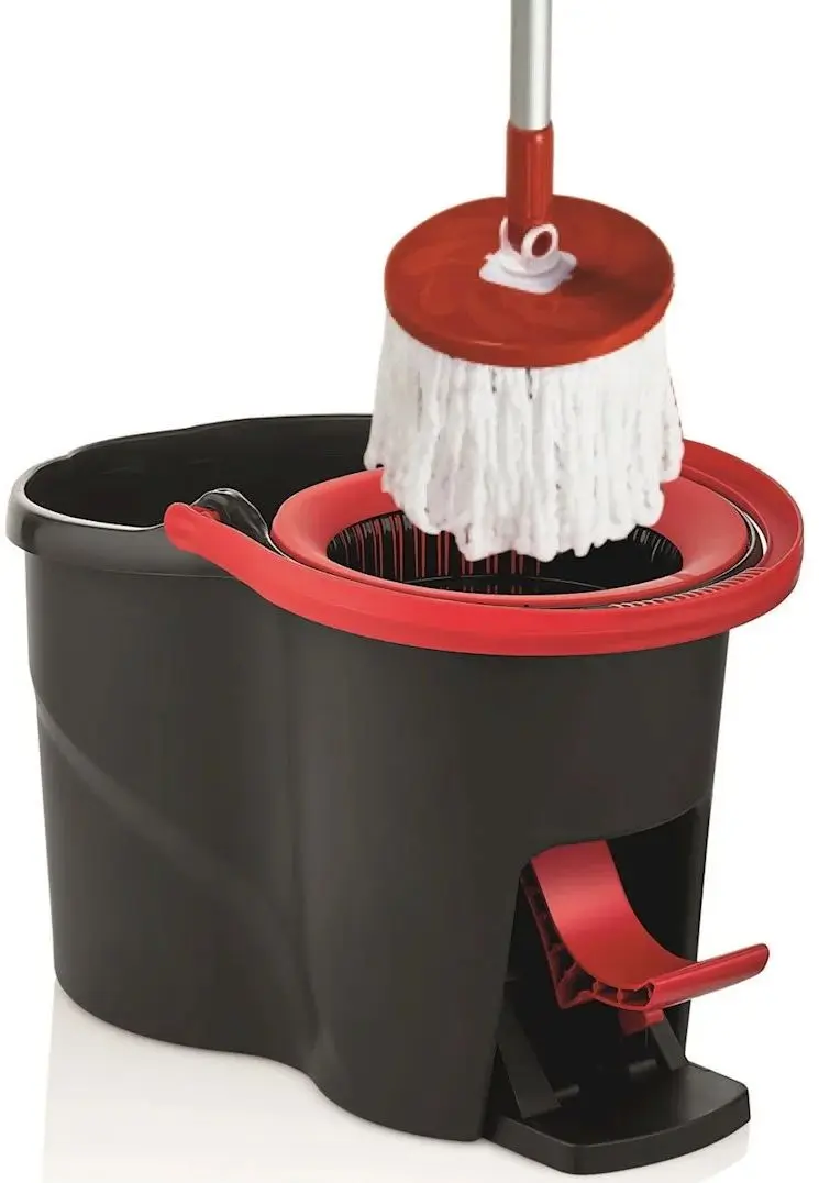 Набор швабра + ведро Proff Starex 2601138 (Black/Red)