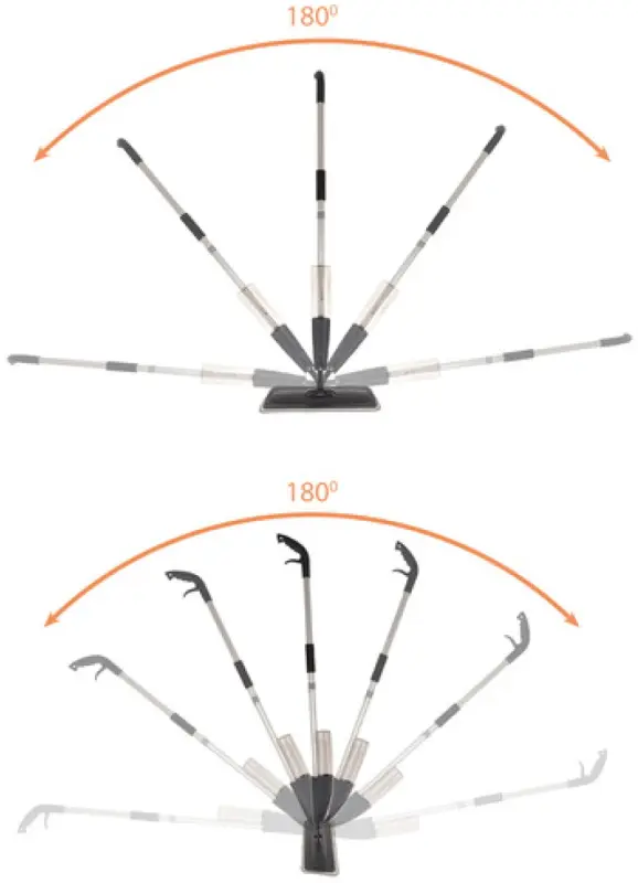 Mop cu pulverizator Ruhhy 26152 (Black)