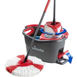 Set mop + galeata Vileda Mop Easy Wring & Clean Turbo (Black/Red) Thumb