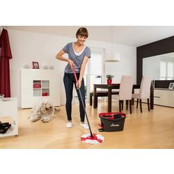 Set mop + galeata Vileda Mop Easy Wring & Clean Turbo (Black/Red) Thumb