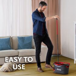 Set mop + galeata Vileda Mop Easy Wring & Clean Turbo (Black/Red) Thumb