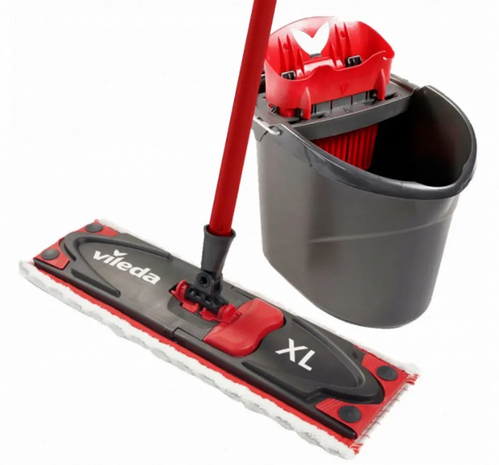 Set mop + galeata Vileda UltraMax Box XL (Black/Red)
