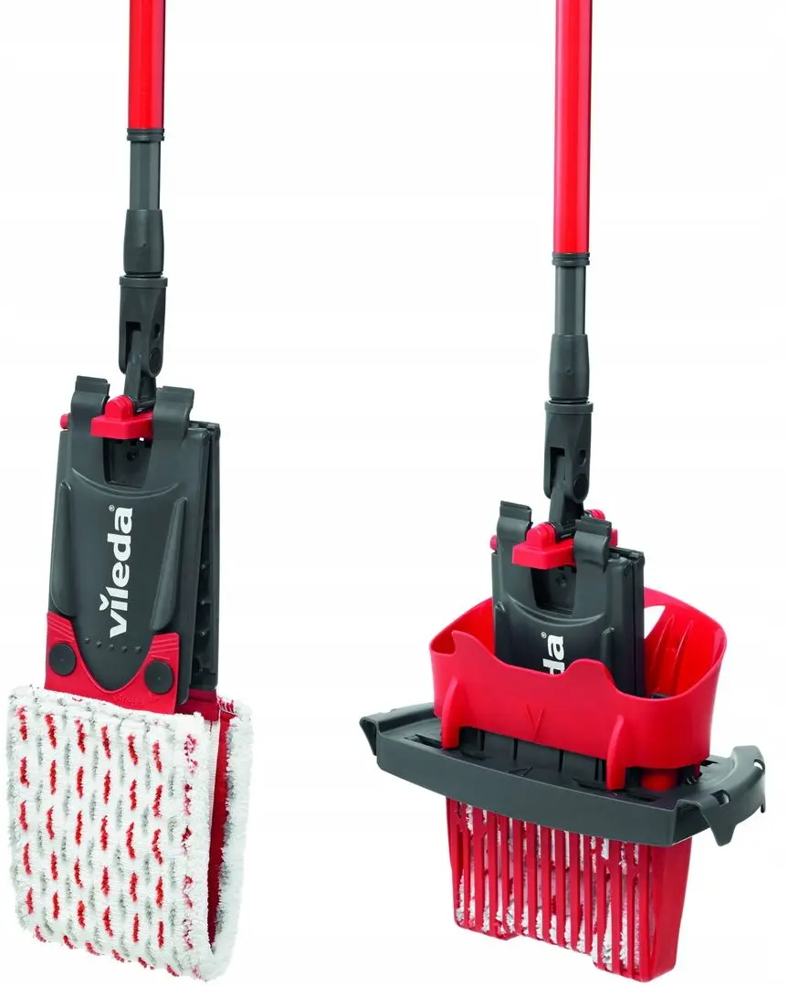 Набор швабра + ведро Vileda UltraMax (Red/Gray)