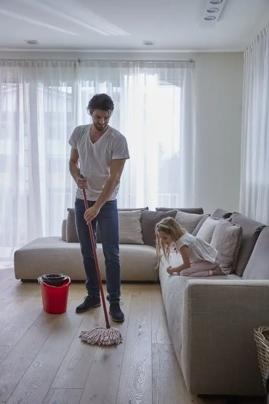 Mop Vileda Microfibre And Power (Red/White) - 5