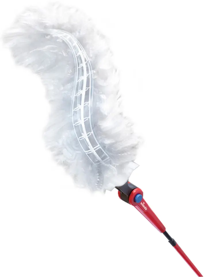 Телескопическая щетка для пыли Vileda Flex & Catch 179434 (Red/White)