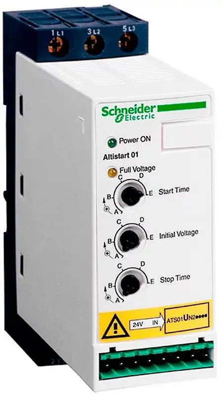 Soft starter Schneider ATS01 4кW