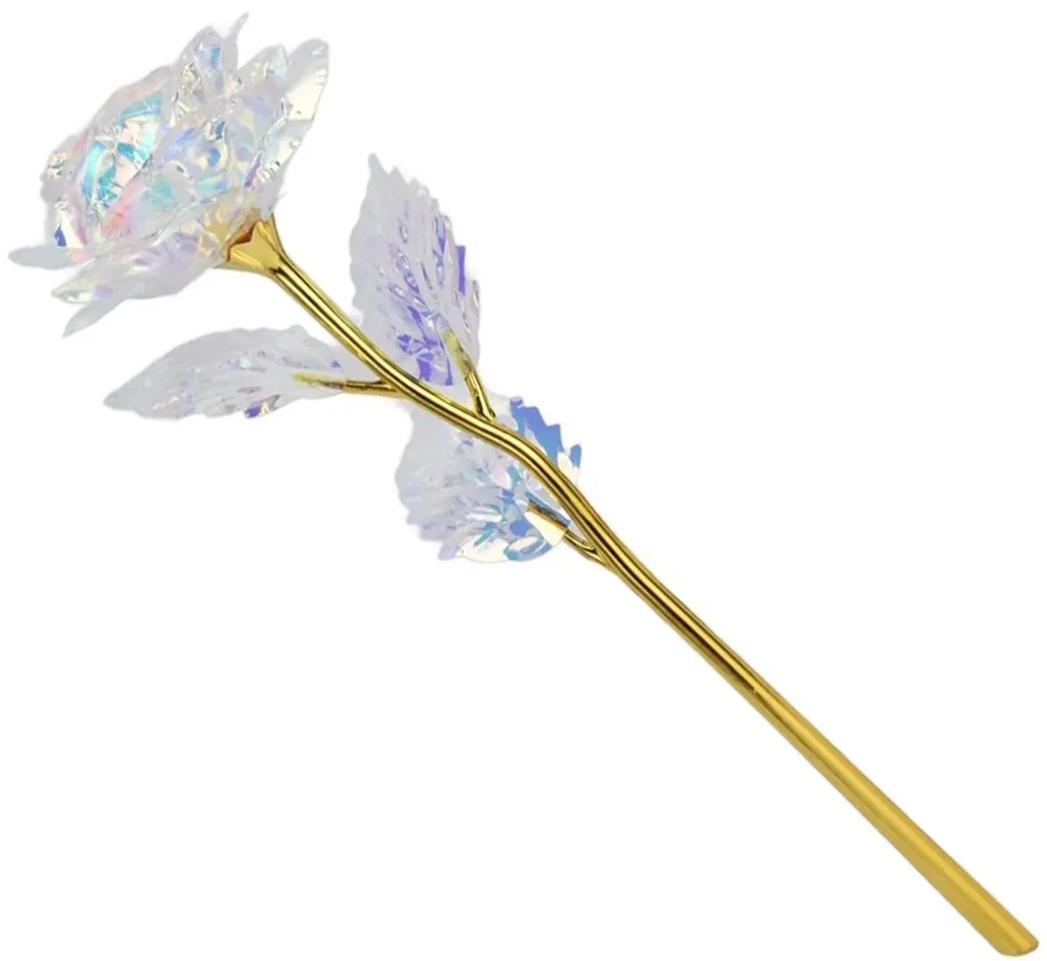 Floare artificiala Aptel AG774A 24 cm (Gold/Rainbow)