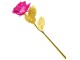 Floare artificiala Aptel AG774B 24 cm (Gold/Pink)