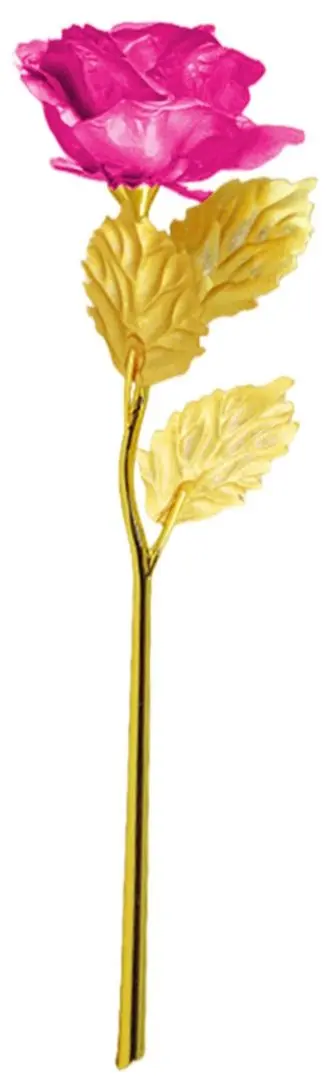 Floare artificiala Aptel AG774B 24 cm (Gold/Pink)