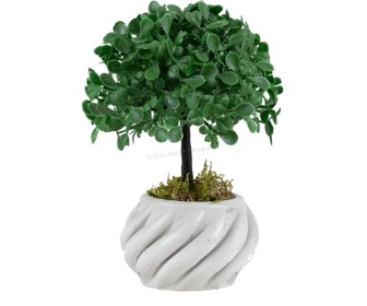 Planta artificiala Cilgin CLG09KB Clover 18cm