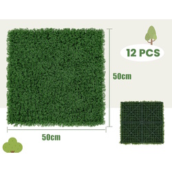 Panou decorativ Costway HZ10255 (Green) Thumb