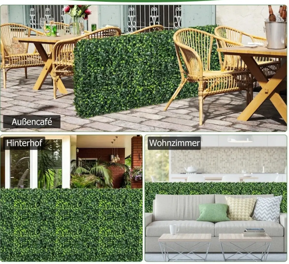 Panou decorativ Costway HZ10257 (Green)