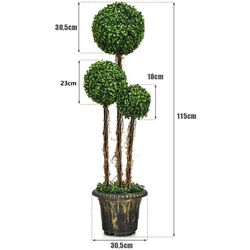 Copac artificial Costway HZ10187 115cm (Green) Thumb