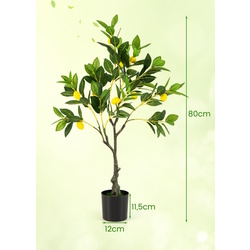 Искусственное дерево Costway HZ10197 80cm (Green/Yellow) Thumb