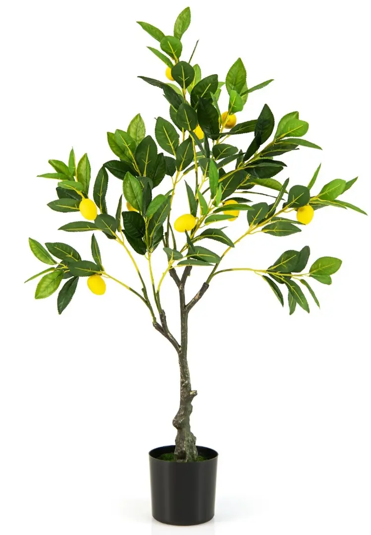 Искусственное дерево Costway HZ10197 80cm (Green/Yellow)