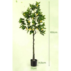 Искусственное дерево Costway HZ10199 160cm (Green/Yellow) Thumb