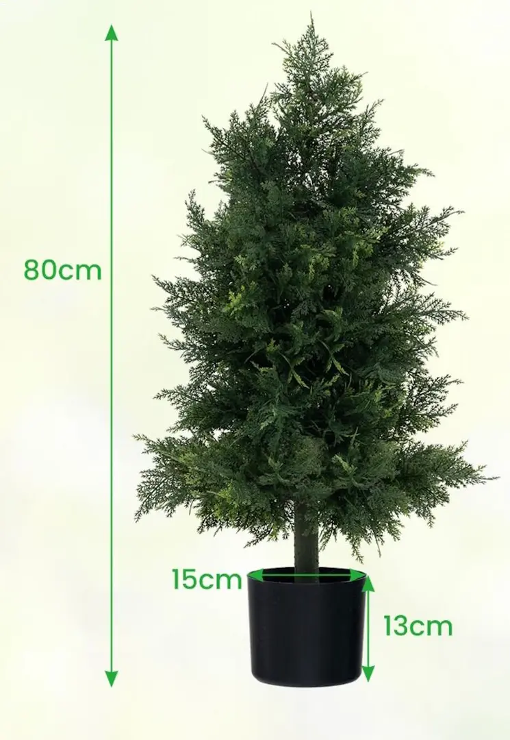 Copac artificial Costway HZ10234 80cm (Green)