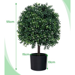 Copac artificial Costway HZ10238 55cm (Green) Thumb