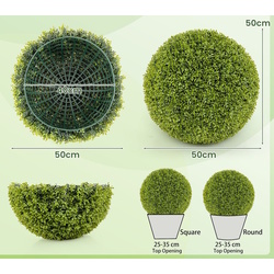 Copac artificial Costway HZ10290-S (Green) Thumb