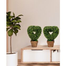 Set de plante artificiale Costway HZ10095GN-4 (Green/Brown) Thumb