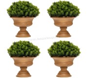 Set de plante artificiale Costway HZ10096GN-4 (Green/Brown)