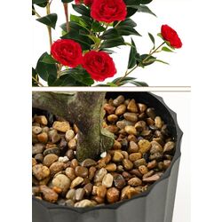 Set de plante artificiale Costway HZ10188RE-2 95cm (Red) Thumb