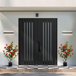 Set de plante artificiale Costway HZ10188RE-2 95cm (Red) Thumb