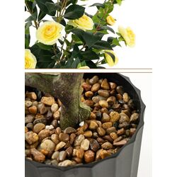 Set de plante artificiale Costway HZ10188YW-2 95cm (Yellow) Thumb