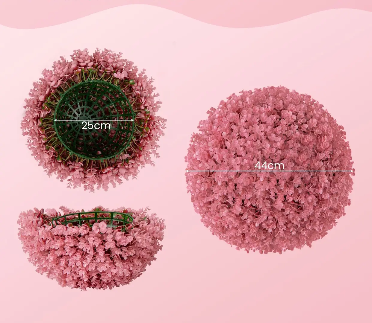 Комплект искусственных растений Costway HZ10269 (Pink)