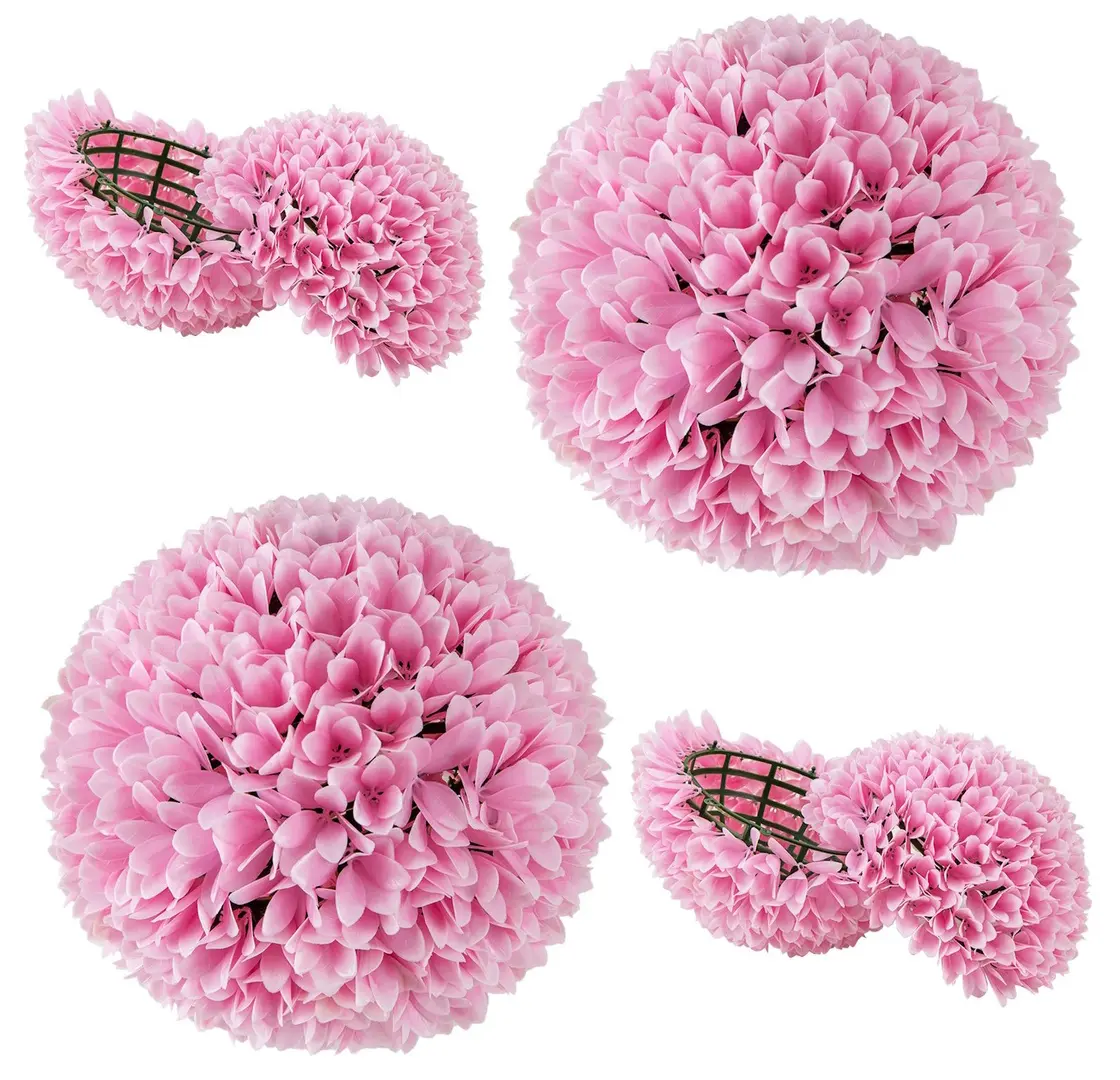 Комплект искусственных растений Costway HZ10273-PI (Pink)