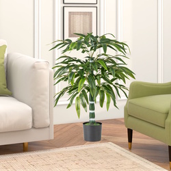 Set de plante artificiale Costway HZ10280GN-2 100cm (Green) Thumb