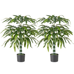 Set de plante artificiale Costway HZ10280GN-2 100cm (Green)