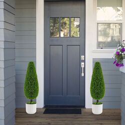 Set de copaci artificiali Costway HZ10295GN-2 90cm (Green) Thumb