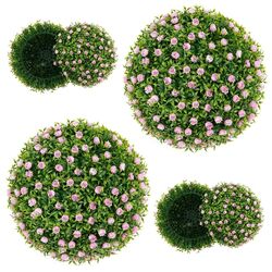 Set de bile topiary Costway HZ10271 (Green/Pink) Thumb