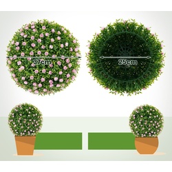 Set de bile topiary Costway HZ10271 (Green/Pink) Thumb
