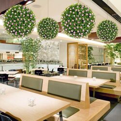 Set de bile topiary Costway HZ10271 (Green/Pink) Thumb