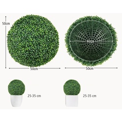 Set de bile topiary Costway HZ10288-M (Green) Thumb