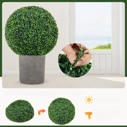 Set de bile topiary Costway HZ10288-M (Green) Thumb