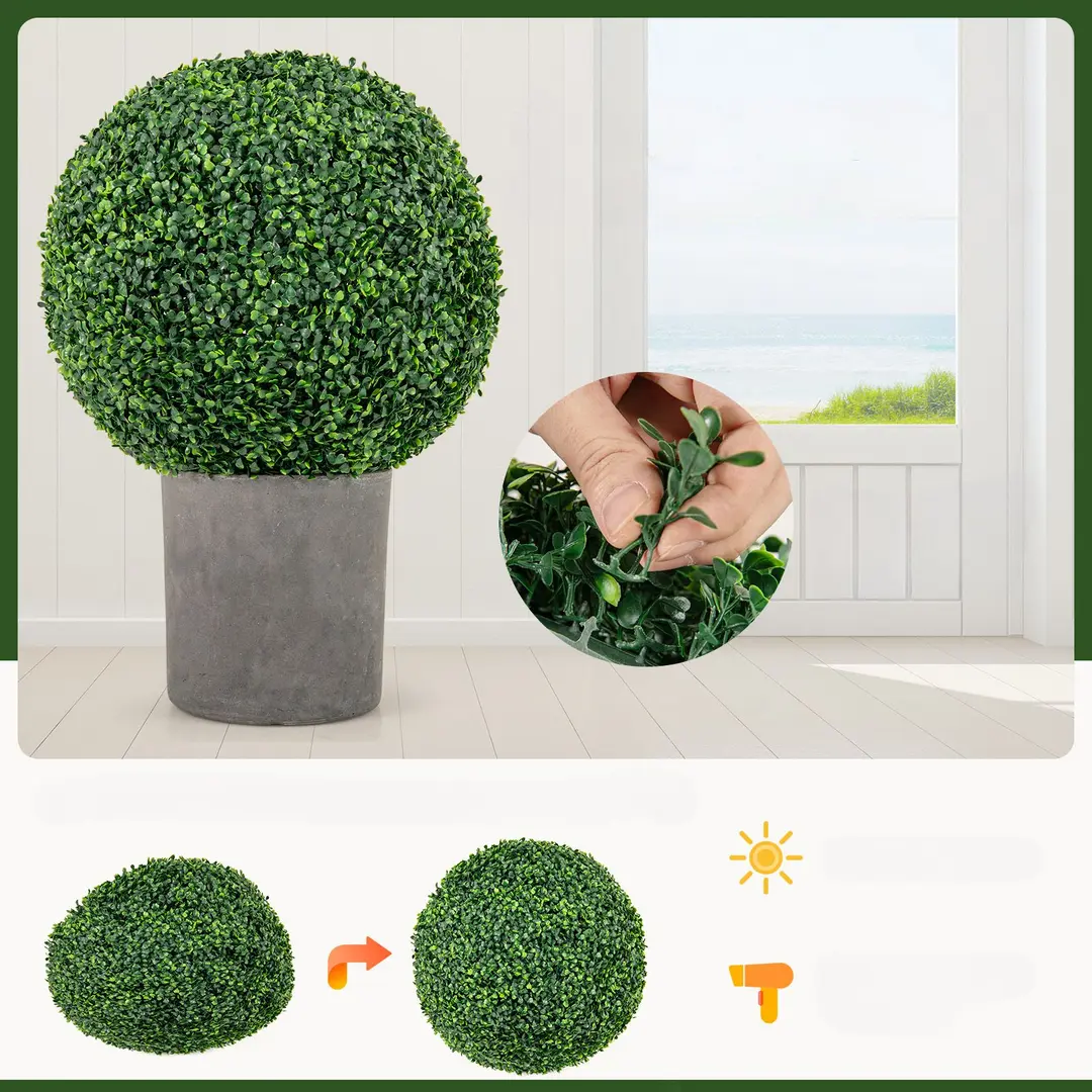 Set de bile topiary Costway HZ10288-M (Green)