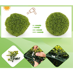 Set de bile topiary Costway HZ10290-M (Green) Thumb