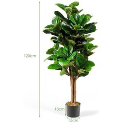 Planta artificiala Costway HW66027 (Green) Thumb