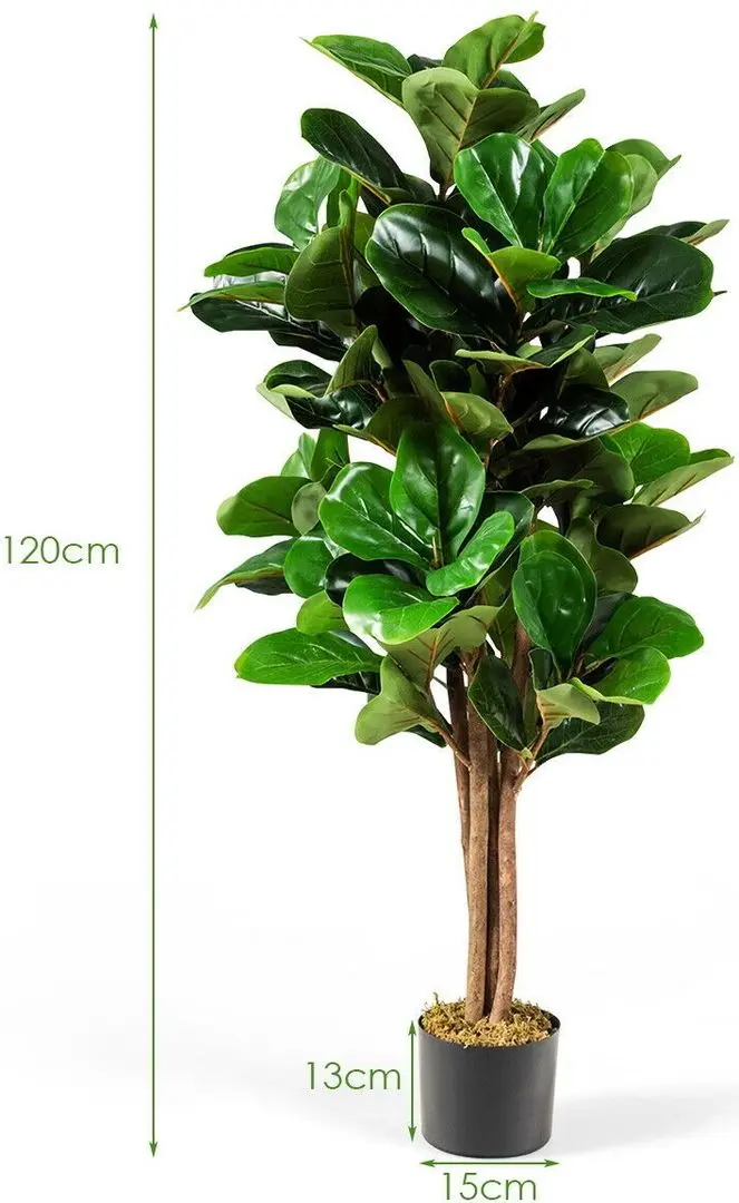 Planta artificiala Costway HW66027 (Green) - 2