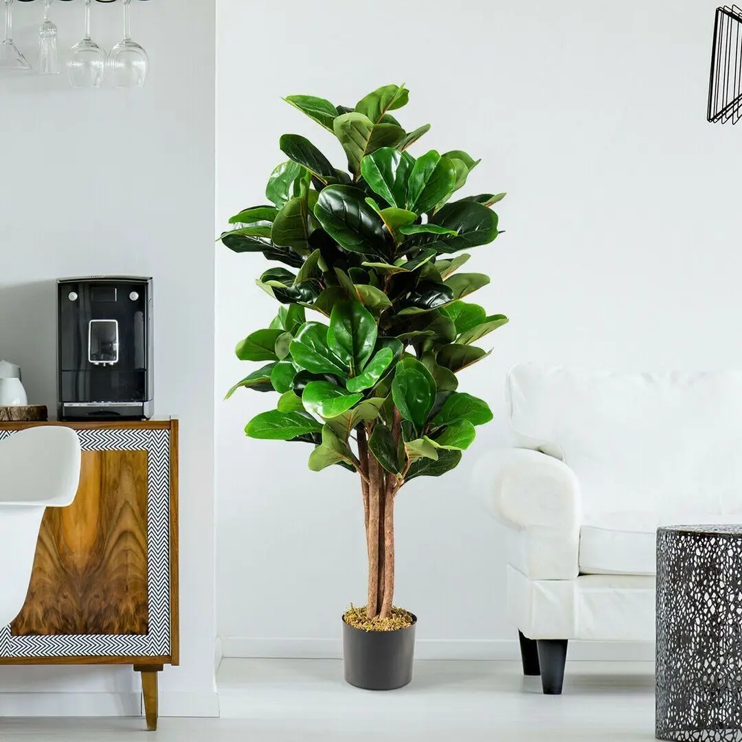 Planta artificiala Costway HW66027 (Green) - 4