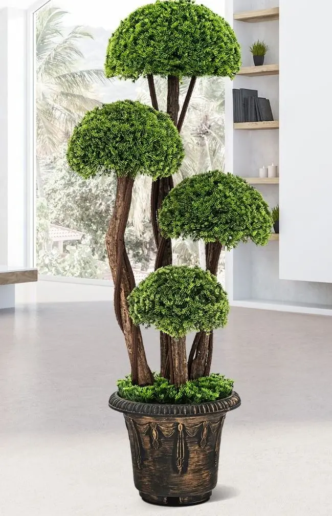 Planta artificiala Costway HZ10120 (Green)