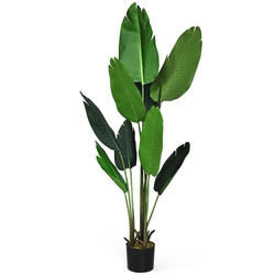 Planta artificiala Costway Tropical Palm HZ10194 160cm (Green)