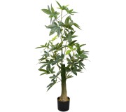 Copac artificial DP Pachira Glabra 140cm (Green)