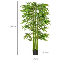 Copac artificial Homcom 830-441 160cm (Green) Thumb